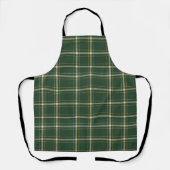 Classic Green Plaid Christmas Schort (Voorkant)