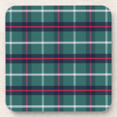 Classic Green Plaid Onderzetters (Voorkant)