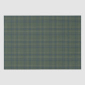 Classic Green Plaid | rustieke kerst Tissuepapier (Voorkant)