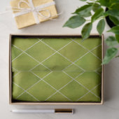 Classic Green Velvet Argyle Pattern Luxury Tissuepapier (Geschenk)
