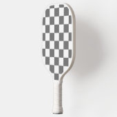 Classic Grey checkerboard Pickleball Paddle (Links)