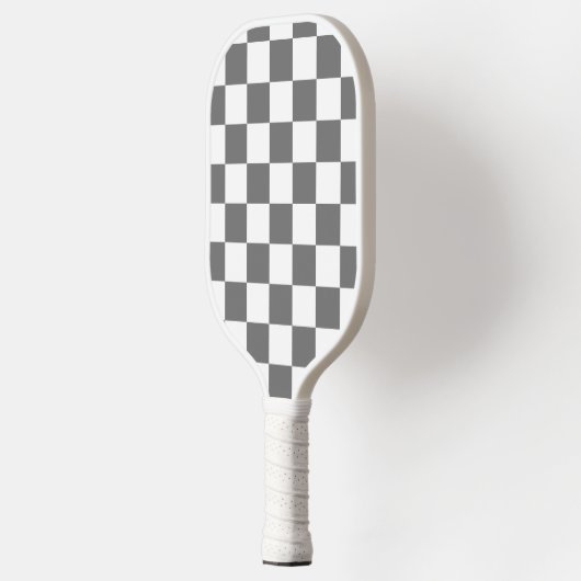 Classic Grey checkerboard Pickleball Paddle (Links)