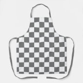 Classic grey checkerboard schort (Voorkant)