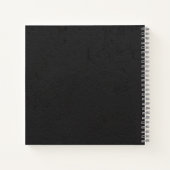 Classic Grey Metal Legend Pensioen Gastenboek Notitieboek (Achterkant)