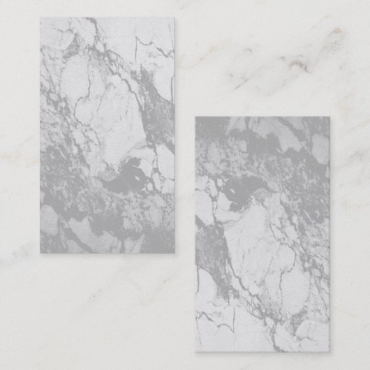 Classic grijs  Visitekaartjes (Voorkant / Achterkant)