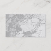 Classic grijs  Visitekaartjes (Achterkant)