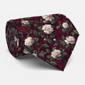 Classic Groomsman Gift Gardenias Stropdas (Opgerold)