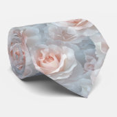 Classic Groomsman Gift Rose Flower Stropdas (Opgerold)