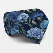 Classic Groomsmen Carnation Flower Stropdas (Opgerold)