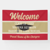 Classic! Grote Custom Class Reunion banner (Horizontaal)