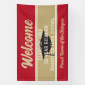 Classic! Grote Custom Class Reunion banner (Verticaal)