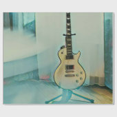 Classic guitar gift for dad cadeaupapier (Vlak)