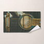 Classic guitar gift for dad handdoek (Handdoek)