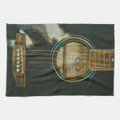 Classic guitar gift for dad theedoek (Horizontaal)