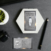 Classic | Haarklemmen en schaar | QR-code Visitekaartje