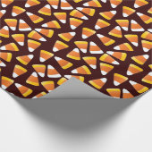 Classic Halloween Candy Corn Cadeaupapier (Hoek)