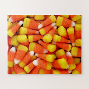 Classic Halloween Candy Corn Legpuzzel