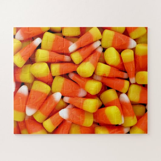 Classic Halloween Candy Corn Legpuzzel (Horizontaal)