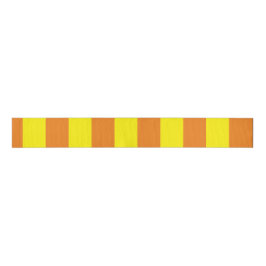 Classic Halloween Sinaasappel en geel lint