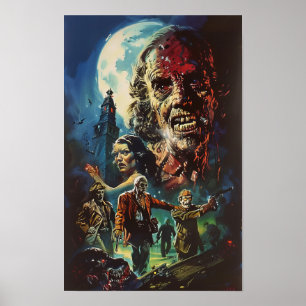 Classic Hammer Horror Films Film Poster