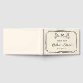 Classic Hand Drawn Scribble Wedding Gastenboek (Volledig)