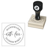 Classic Handmade With Love Rubberstempel (Gestempeld)