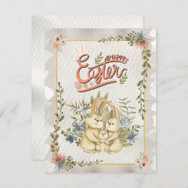  Classic Happy Easter Day Holiday Kaart