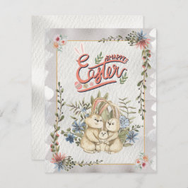  Classic Happy Easter Day Holiday Kaart