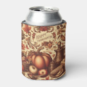 /Classic Happy Thanksgiving Blikjeskoeler (Blikje Voorkant)