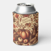 /Classic Happy Thanksgiving Blikjeskoeler (Blikje Achterkant)