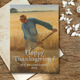 Classic  Happy Thanksgiving Harvest Kaart