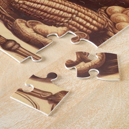 /Classic Happy Thanksgiving Legpuzzel (Zijkant)