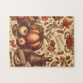 /Classic Happy Thanksgiving Legpuzzel (Horizontaal)