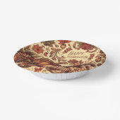 /Classic Happy Thanksgiving Papieren Kommen (Gebogen)