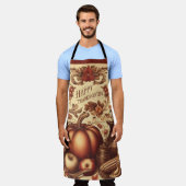 /Classic Happy Thanksgiving Schort (Gedragen)