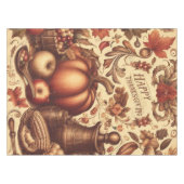 /Classic Happy Thanksgiving Tafelkleed (Voorkant (Horizontaal))