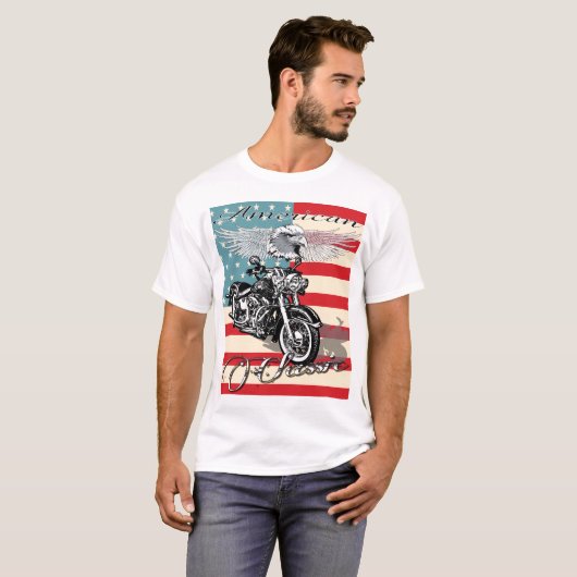 Classic Harley Hog T-shirt (Voorkant volledig)