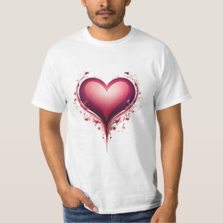 Classic Heart Logo Wit T-shirt