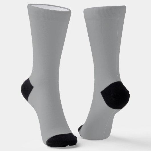 Classic Heather Grey Sokken Soft Slank en Stijlvol (Gebogen)
