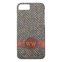 Classic Herringbone Tweed en Leather Monogram