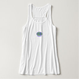 Classic Higgins Beach HB Ovaal Blauw Groen Tanktop