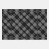Classic Holiday Green Checkered Pattern Inpakpapier Vel (Voorkant)
