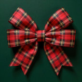 Classic Holiday Plaid Grosgrain Lint
