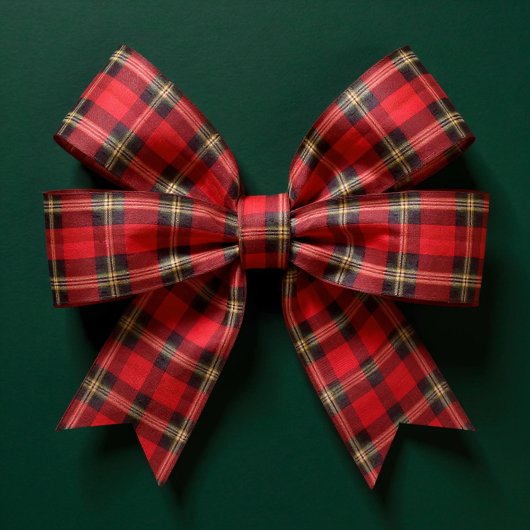 Classic Holiday Plaid Grosgrain Lint
