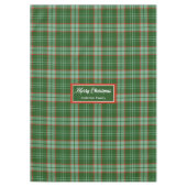 Classic Holiday Tablecloth Personalized Gift Touch Tafelkleed (Voorkant)