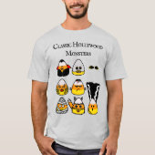 Classic Hollywood Monsters Candy Corn T-shirt (Voorkant)