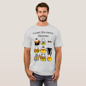 Classic Hollywood Monsters Candy Corn T-shirt (Voorkant volledig)