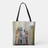 Classic Horror All-Over-Print Canvas tas (Achterkant)
