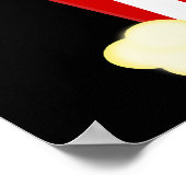 Classic Hot Buttered Popcorn Poster (Hoek)