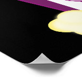 Classic Hot Buttered Popcorn Poster (Hoek)